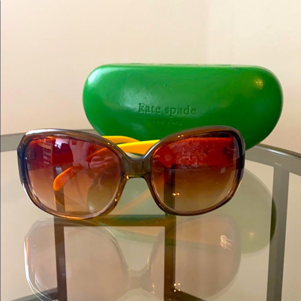 Kate Spade Sunglasses with Floral Detail